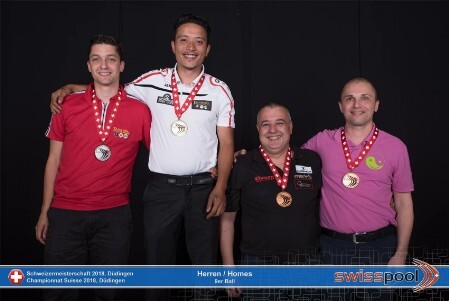 Romandie Billard Championnat Suisse 2017-2018